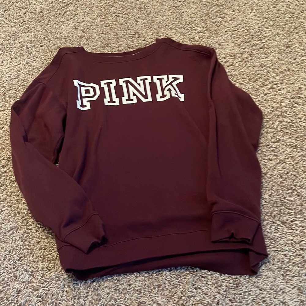 Victoria Secret Pink crewneck sweatshirt- oversized